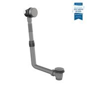 Vado Round Clic-Clac Bath Filler Waste and Overflow - Pewter