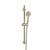 Bathworks Essentials Exposed Riser Rail Matte Brushed Brass
