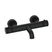 Bathworks Essentials Wall Mounted Bath Filler Matte Black image