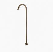 WATER EVOLUTION Flow Freestanding Floor Mounted Bath Spout – Aged Brushed Bronze image