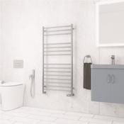 Eastbrook Violla II Stainless Steel Towel Rail Brushed 1210x600 image