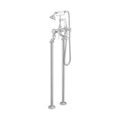 Vado Axbridge Lever Floor Standing Bath Shower Mixer Tap with Shower Kit image