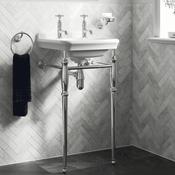 Burlington Guild Rectangular Basin with Washstand image