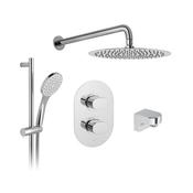 Vado DX Life 2 Outlet Thermostatic Shower Set - Chrome image