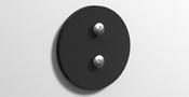 Sonia Tecno Project Bathroom Adhesive Backplate Round