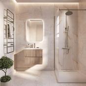 Linea Square 600mm Wall Hung Vanity Unit with Basin image