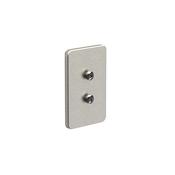 Sonia Eletech / S-Cube 3M Adhesive Backplate - Brushed Nickel