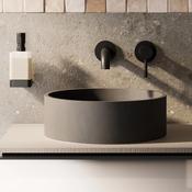 HiB Entero Round Concrete Countertop Basin