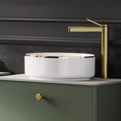 HiB Harper 360mm Ceramic Countertop Basin