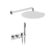 VADO Tablet Altitude 2 Outlet Thermostatic Shower Set Chrome image
