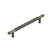 Bathworks Essentials Knurled 250mm Handle Gunmetal image