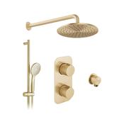 Vado Tablet Altitude 2 Outlet Shower Pack - Brushed Gold image