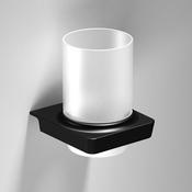 Sonia S6 Bathroom Tumbler Holder Matt Black