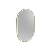 Tavistock Alderbury 500 Pill Illuminated Mirror Brushed Brass