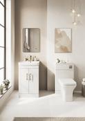 Bathworks Essential Rossini 500mm Floor Standing Vanity Unit with Basin image