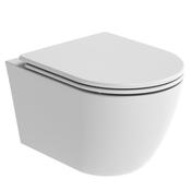 Tavistock Compass Round Wall Hung WC and Seat
