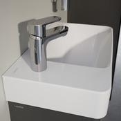 LAUFEN PRO X 480mm Compact Basin - Tap Bank Left image