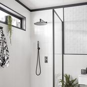 Vado Individual Showering Solutions Round Slimline Shower Head 300mm image