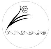 March Pattern kells flower 6 inch — be alice.