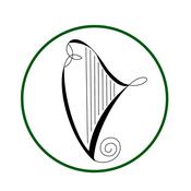 August Pattern Celtic Harp 4 inch — be alice.