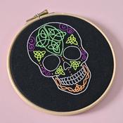 celtic sugar skull pdf pattern — be alice.
