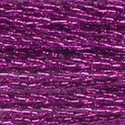 dmc e718 - metallic rose magenta — be alice.