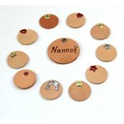 Leather Name Tag