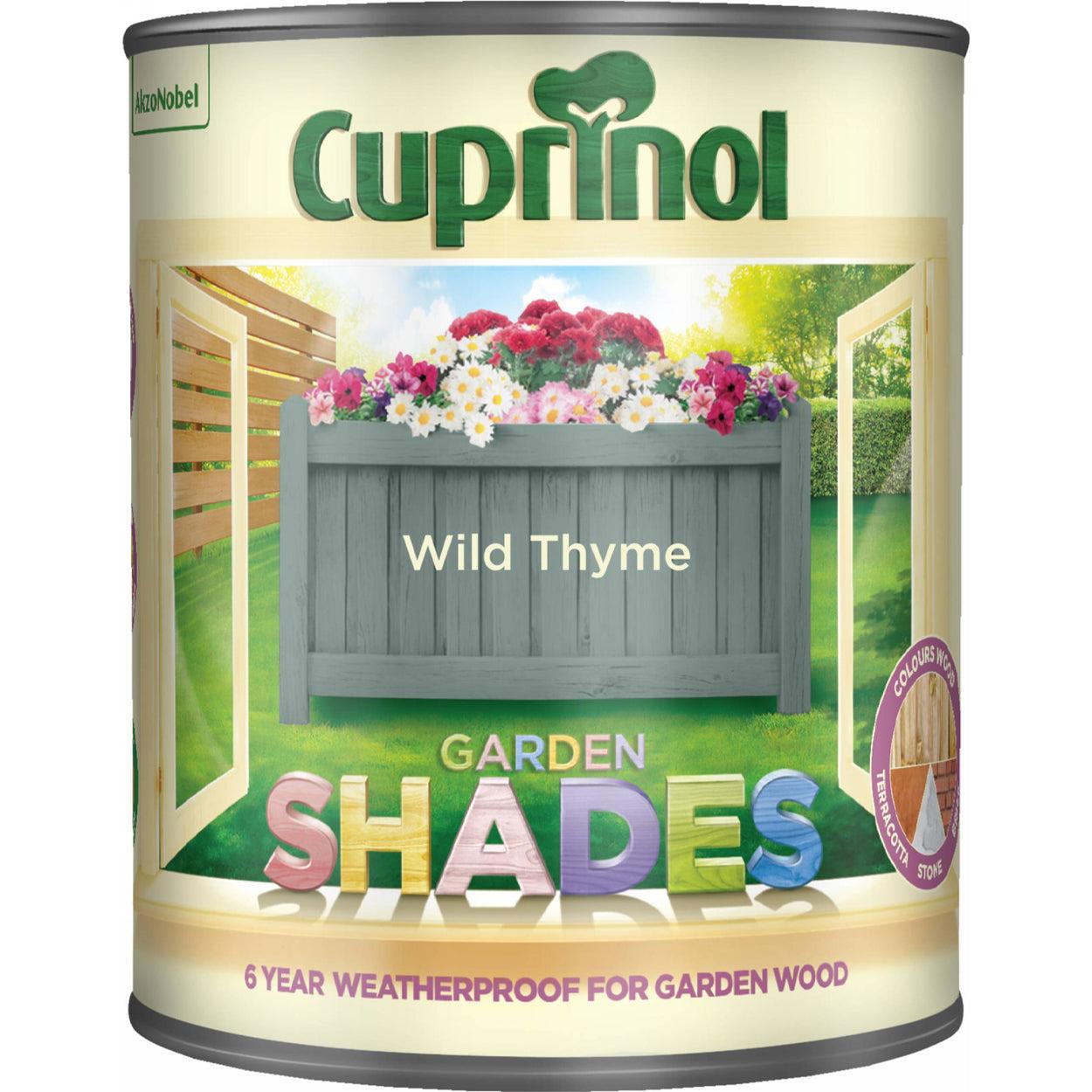 Cuprinol Garden Shades Colours Paint 1 Litre Wild Thyme in Galway