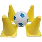 Soccer Ball &amp; Cones Set image