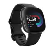 Fitbit Versa 4 Health &amp; Fitness Smart Watch - Black &amp; Graphite image