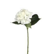 White Hydrangea Artificial Flower 51cm image