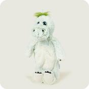 Warmies 3D Square Hot Water Bottle Marshmallow Dinosaur image