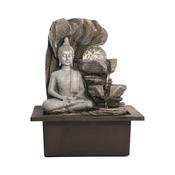 Stone Buddha 2 Tier Globe Water Feature 25cm image