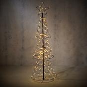 Outdoor Warm White Christmas Tree with Timer 210cm (7ft) image