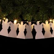 Noma DIY Paper String Light - White Angel With Warm White Leds image