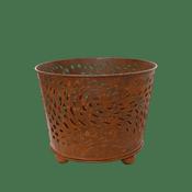 Iron Cut-out Firepit 39cm - Rust image