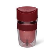 Decor® Double Wall Tritan Reusable Travel Cup 340ml Red image