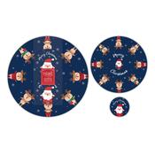 Christmas Cute Christmas 4 Placemats &amp; 4 Coasters image