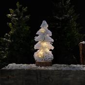 Noma Snowy Bristle Tree With Leds 31cm image
