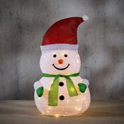 Outdoor Snowman 60 Led Warm Light Ip44 With Timer image