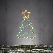 Garden Stake Tree Green Classic White 70 LED 30 x 70cm image
