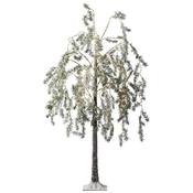 Lumineo Micro LED Leafy Snowy Tree PVC Steady Outdoor 150cm (5ft) image