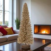Bamboo Gold Glitter Tree on Base 60cm image