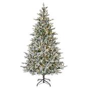 Everlands Allison Pine Snowy 430 LED Artificial Christmas Tree 210cm (7ft) image