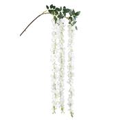 White Wisteria 167cm Hanging Artificial Flower image