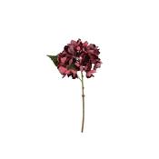 Burgundy Hydrangea Stem Artificial Flower image