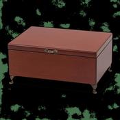 Fiona Mahogany Finish Wooden Jewellery Box image