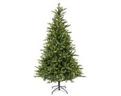 Everlands Allison Pine Pre-lit Warm White Artificial Christmas Tree 210cm (7ft) image
