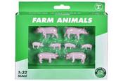1:32 Pigs &amp; Piglets 8Pcs