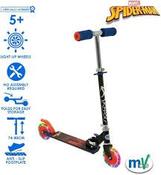 Spiderman Folding Inline Scooter (with lightup wheels)